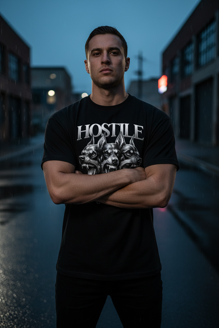 Men's Hostile Graphic Tee