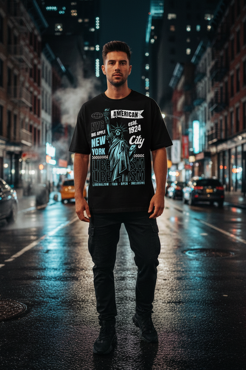Men's NYC Liberty Graphic Tee