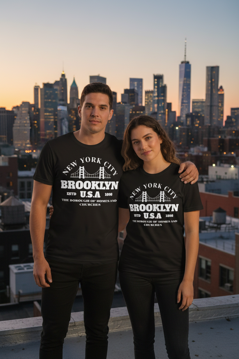 Unisex Brooklyn Graphic Tee